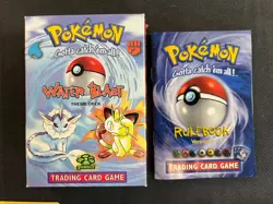 Pokemon TCG Vintage Jungle (1999) Theme Deck "Water Blast" OPENED - Image 3
