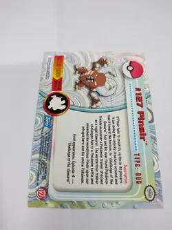 2000 Topps Pokemon TV Animation Edition Series 3 Non Holo #127 Pinsir - Image 2
