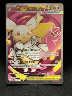 Mega Audino ex 253/217 Ultra Rare Pokemon Ascended Heroes - Image 1