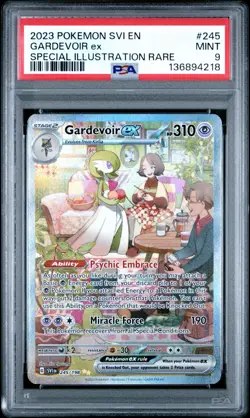 2023 POKEMON SVI EN-SCARLET & VIOLET #245 GARDEVOIR EX PSA 9 - Image 1