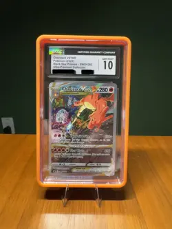 2022 Pokemon Charizard VSTAR SWSH262 Sword & Shield Black Star Promo CGC 10 - Image 1