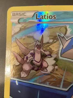 Pokemon TCG Latios XY79 XY Black Star Promo Full Art Ultra Rare Holo (LP) - Image 2