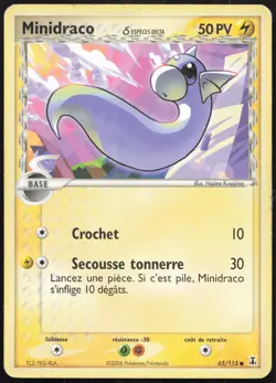Carte Pokemon Minidraco δ 65/113 Especes Delta Francais - Image 1