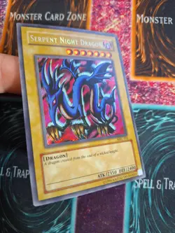 Yu-Gi-Oh! TCG Serpent Night Dragon MRL-103 Secret Rare OG Unlimited LP - Image 2