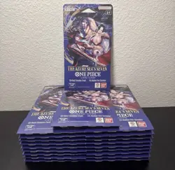 One Piece OP14 Sleeved Booster Pack The Azure Sea's Seven *20 Packs* New Sealed - Image 1