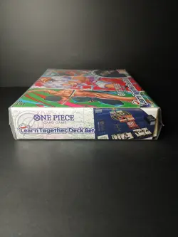 One Piece TCG Ban Dai Learn Together Deck Set Brand New Factory Sealed - Image 4