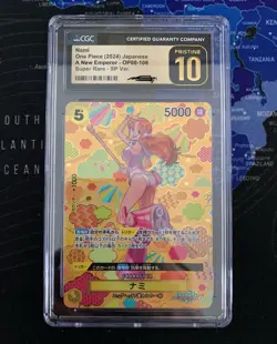 Nami SR OP08-106 OP09 Emperors in the New World One Piece Japanese - Image 1