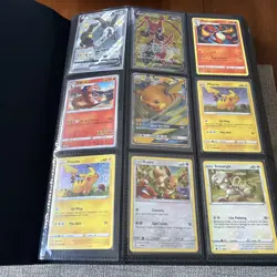 Ultra Pro 9-Pocket Pokemon Poke Ball Pro Binder - Lot Of Cards Full Binder Mint - Image 3