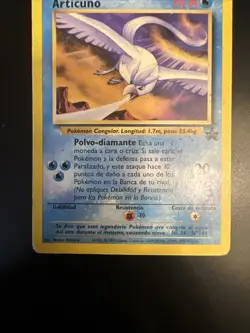 Articuno Black Star Promo 22 Ni.34 No144 SPANISH Pokemon Card - Image 5