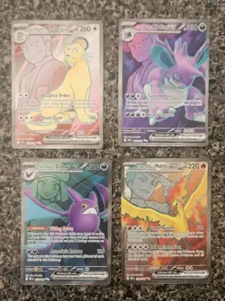 Pokemon Team Rocket's Ultra Rare Lot Of 4 Cards - Image 1