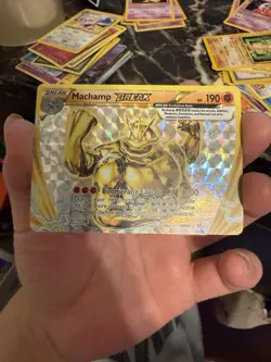 Pokemon TCG Machamp BREAK XY 2016 Evolutions 60/108 Ultra Holo Rare Card - Image 1