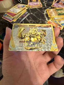 Pokemon TCG Machamp BREAK XY 2016 Evolutions 60/108 Ultra Holo Rare Card - Image 2