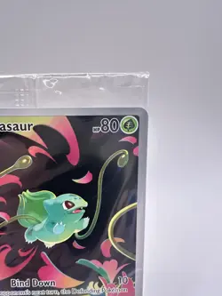 Bulbasaur IR Stamped Mega Evolution 133/132 Holo Pokemon TCG Sealed Pokemon Card - Image 3