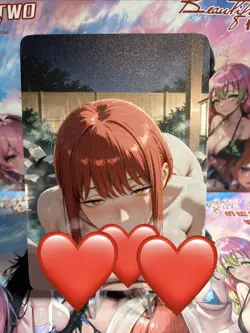 Non-Holo Beautiful Waifu Card Goddess Story CCG Anime Waifu Double Sided - Image 2