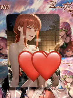 Non-Holo Beautiful Waifu Card Goddess Story CCG Anime Waifu Double Sided - Image 1
