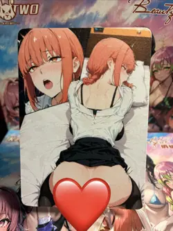 Non-Holo Beautiful Waifu Card Goddess Story CCG Anime Waifu Double Sided - Image 2