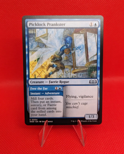 MTG Picklock Prankster // Free the Fae 64 Wilds of Eldraine Magic - Image 1