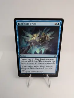 MTG Faebloom Trick 38 Foundations Magic The Gathering - Image 1