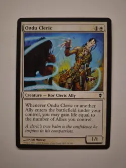 Ondu Cleric 30 MTG NM Zendikar (C) - Image 1