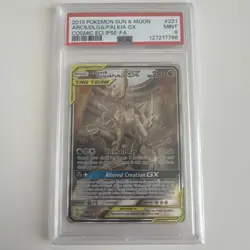 2019 Pokemon Sun & Moon Arceus/dialga/palkia Gx Tag Team - Image 1