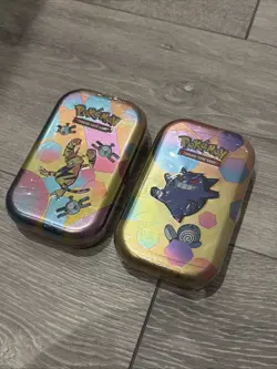 2x Pokemon 151 Mini Tin New Sealed Electabuzz & Gengar Bundle - Image 1