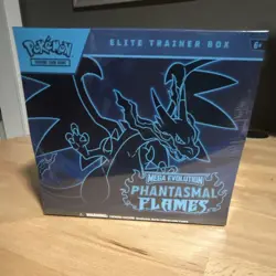 Pokemon Mega Evolution Phantasmal Flames Elite Trainer Box 2025, Charizard - Image 1