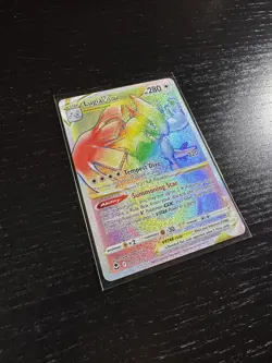 Pokemon TCG Lugia VSTAR Silver Tempest 202/195 Rainbow NM - Image 3