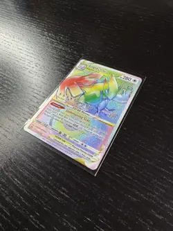 Pokemon TCG Lugia VSTAR Silver Tempest 202/195 Rainbow NM - Image 4