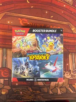 Pokemon TCG Surging Sparks Booster Bundle (6 Packs) Factory Sealed - Image 1