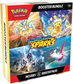 Pokemon TCG Surging Sparks Booster Bundle (6 Packs) Factory Sealed - Image 2