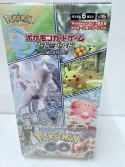 Pokemon GO TCG Sword & Shield s10b Japanese Booster Box of 6 Packs - SEALED - Image 2