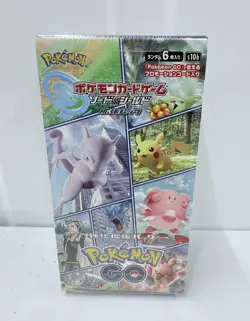 Pokemon GO TCG Sword & Shield s10b Japanese Booster Box of 6 Packs - SEALED - Image 3