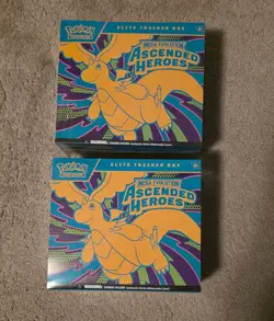 Lot of 2 Pokemon Ascended Heroes Elite Trainer Box ETB New/Sealed - Image 1