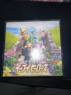 Pokemon TCG Sword & Shield: Eevee Heroes Expansion Set (30 Packs, Japanese... 4521329314143 - Image 1