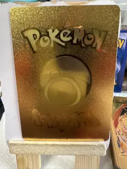 Pokemon Mega Raikou EX Gold Foil Fan Art - Image 3