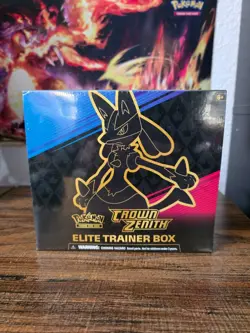 Pokemon TCG: Crown Zenith Elite Trainer Box - 10 Packs 820650851476 - Image 1