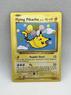 Pokemon: Flying Pikachu 110/108 Secret Rare - XY Evolutions. NM Near Mint - Image 1