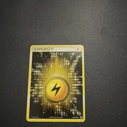 Pokemon Lightning Energy Holo Rare EX Emerald 2005 104/106 Basic Energy - Image 1