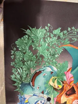 Pokemon 2019 TCG Tag Team Generations Premium Collection Play Mat Charizard Used - Image 3