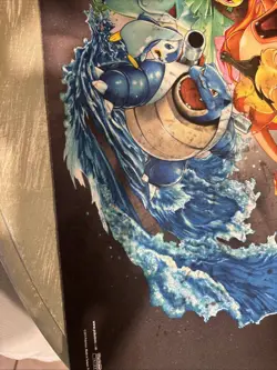 Pokemon 2019 TCG Tag Team Generations Premium Collection Play Mat Charizard Used - Image 5