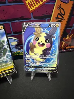Pokemon TCG Morpeko V 079 and Morpeko V 190 Sword and Shield Lot of 2 NM/M - Image 3