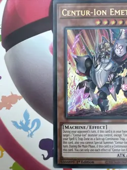 YuGiOh Centur-Ion Emeth VI VASM-EN018 Ultra Rare 1st Edition NM Valiant Smashers - Image 3