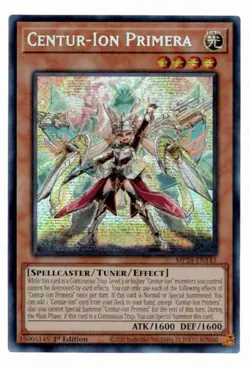 Yu-Gi-Oh! Centur-Ion Primera MP24-EN143 25th Prismatic Secret Rare - Image 1