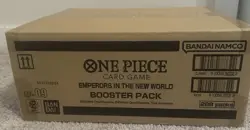 One Piece Emperors In The New World OP-09 TCG Factory Sealed 12 Booster Box Case - Image 2