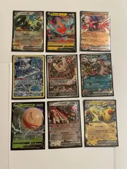 Pokemon Cards 35 EX, MEGA EX, V, VMAX, VSTAR, TERA, FULL ART AND ACE SPEC - Image 2