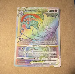 Pokemon Mewtwo VSTAR Holo 280 HP VSTAR 079/078 Psychic Pokemon go TCG Card - Image 1