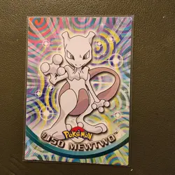 TOPPS 2000 POKEMON TV ANIMATION EDITION SERIES 3 MEWTWO #150 TRADING CARD - Image 1