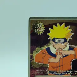 2002 Naruto CCG Very Rare S1 N019 Naruto Uzumaki 1st Edition **Gold Foil** Card - Image 5