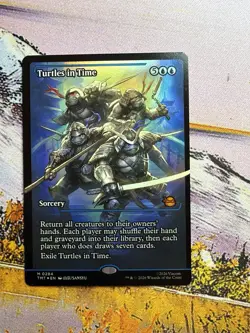 Turtles in Time - Foil Showcase TMT NM MTG - Image 1
