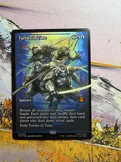 Turtles in Time - Foil Showcase TMT NM MTG - Image 2